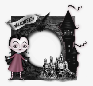 Cadre Photo Halloween, Gothique / Gothic Frame Png - Cartoon, Transparent Png, Transparent PNG