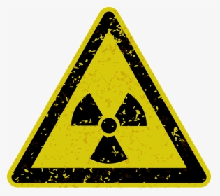 Grunge, Grungy, Radiation, Radioactivity, Sign, Warning - Clipart Radioactive Png, Transparent Png, Transparent PNG
