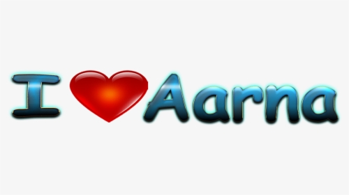 Aarna Love Name Heart Design Png - Heart, Transparent Png, Transparent PNG