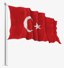 High Resolution Turkey Flag Png Icon - Italy Flag Waving Png, Transparent Png, Transparent PNG