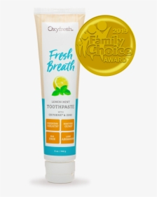 Maximum Fresh Breath Lemon Mint Toothpaste - Oxyfresh Mouthwash, HD Png Download, Transparent PNG
