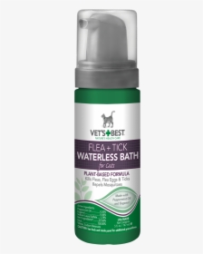 Vet S Best Flea And Tick Waterless Bath Foam Dry Shampoo - Vet S Best Waterless Cat Bath, HD Png Download, Transparent PNG