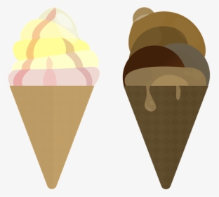 Icecream, Vanilla, Ice, Ice Cream, Cream, Dessert - Ice Cream Cone, HD Png Download, Transparent PNG