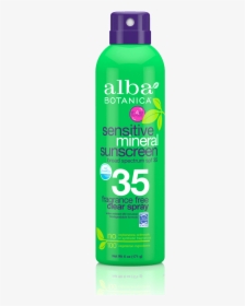 Alba Botanica Mineral Sunscreen Spray, HD Png Download, Transparent PNG