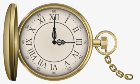 Stopwatch - Gold Pocket Watch Png, Transparent Png, Transparent PNG