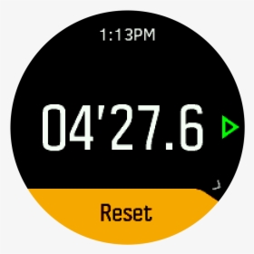 Stopwatch Pause Resume Trainer - Circle, HD Png Download, Transparent PNG