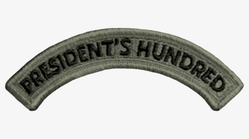 Us Army And Air Force Presidents 100 Cloth Tab - Presidents 100 Tab Army, HD Png Download, Transparent PNG