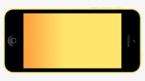 Yellow Phone Png, Transparent Png, Transparent PNG
