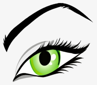 #eye #freetoedit #sticker #green #eyebrow #colors #body - Eye Clip Art, HD Png Download, Transparent PNG