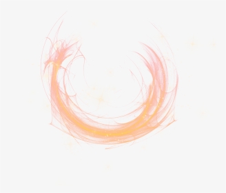 #glare #light #effect #orange #frame #kpop #freetoedit - Sketch, HD Png Download, Transparent PNG