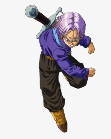 Character Profile, Dragon Ball Z, Dbz, Trunks, Anime, - Dragon Ball Super Trunks With Purple Hair, HD Png Download, Transparent PNG