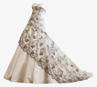 Dress Png Image Background - Transparent Background Wedding Gown Png, Png Download, Transparent PNG
