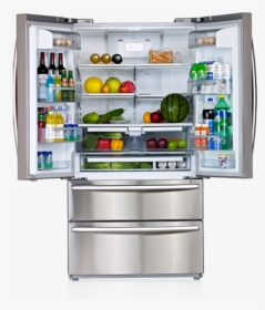 Refrigerator Png Image - Transparent Refrigerator Clipart, Png Download, Transparent PNG