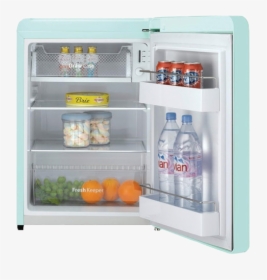 #minifridge #fridge #refrigerator #pngs #png #lovely - Daewoo Retro 2.8 Cuft Compact Refrigerator, Transparent Png, Transparent PNG
