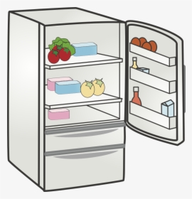 Refrigerator - Refrigerator Clipart, HD Png Download, Transparent PNG