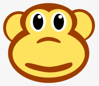 Mặt Con Khỉ Hoạt Hình, HD Png Download, Transparent PNG