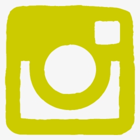Instagram Icon White Instagram Icon Yellow - Circle, HD Png Download, Transparent PNG