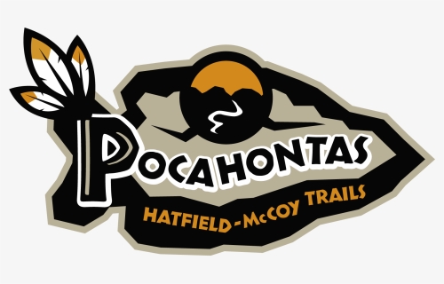 Pocahontas Logo - Pocahontas Trail Hatfield Mccoy Trails Map, HD Png Download, Transparent PNG