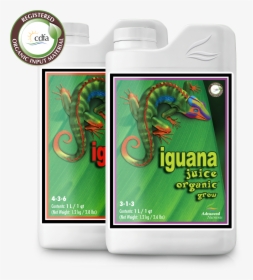 Advanced Nutrients Growing Nutrients Iguana Juice Organic™, HD Png Download, Transparent PNG