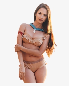 Golden Rivers Bikini Top - Pocahontas Enchanted Bikinis, HD Png Download, Transparent PNG