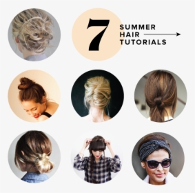 Hairstyles To Stay Cool In Summer, HD Png Download, Transparent PNG