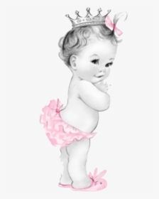 Baby Girl Png File - Twin Girls Baby Shower, Transparent Png, Transparent PNG