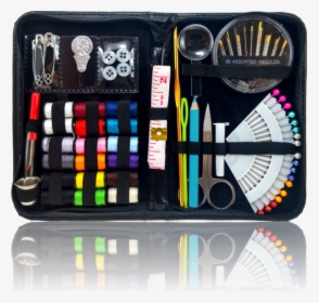 Ultimate Sewing Kit Best Sewing Kit Black Compact Carrying - Sewing Kit, HD Png Download, Transparent PNG