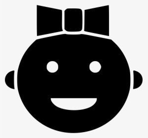 Baby Girl - Smiley, HD Png Download, Transparent PNG