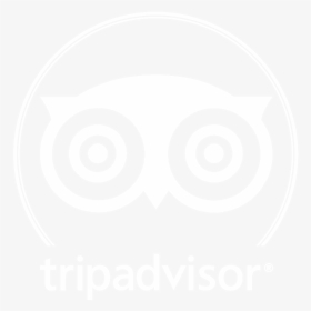 Tripadvisor Logo Black White, HD Png Download, Transparent PNG