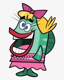 Scaredy Squirrel Character Sally The Trout - Scaredy Squirrel Sally, HD Png Download, Transparent PNG