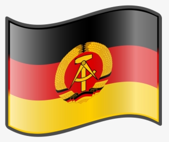 Nuvola East German Flag - East Germany Flag, HD Png Download, Transparent PNG