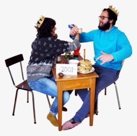 Cut Out People Eating, HD Png Download, Transparent PNG