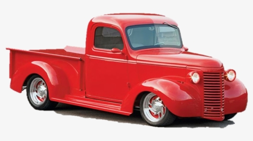 Land Vehicle,classic,pickup Truck,vehicle Door,classic - Old Red Truck Png, Transparent Png, Transparent PNG