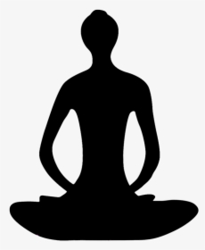 Spiritual Meditation Clip Art - Meditation Pose Png, Transparent Png, Transparent PNG