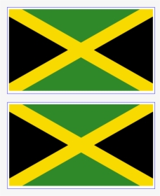 Printable Picture Of Jamaican Flag, HD Png Download, Transparent PNG