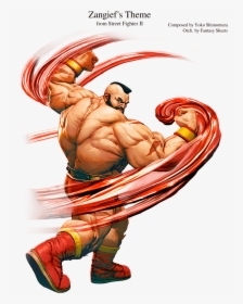 Street Fighter Characters Zangief, HD Png Download, Transparent PNG