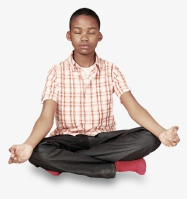 Child Meditating, HD Png Download, Transparent PNG