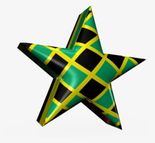3d Plastic Jamaican Star - Toy, HD Png Download, Transparent PNG