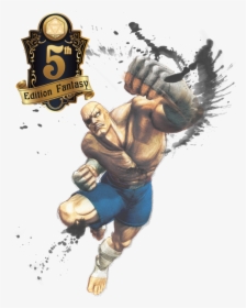 Sagat Street Fighter Dnd 5e - Sagat Street Fighter Art, HD Png Download, Transparent PNG