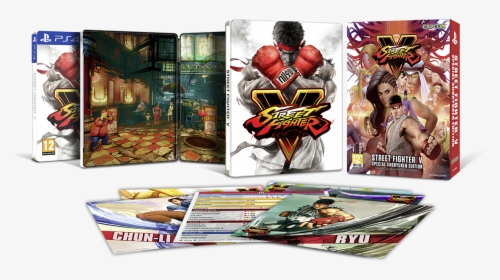 Street Fighter V 5 Steelbook Edition, HD Png Download, Transparent PNG