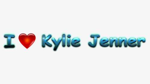 Kylie Jenner Love Name Heart Design Png - Heart, Transparent Png, Transparent PNG
