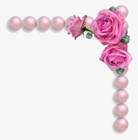 Free String Of Pearls Png - Pink Rose And Pearls, Transparent Png, Transparent PNG