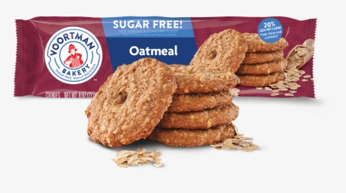Sugar Free Oatmeal - Voortman Sugar Free Oatmeal Cookies, HD Png Download, Transparent PNG