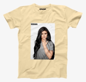 Kylie Printed Cream T-shirt - T Shirt Kylie Jenner, HD Png Download, Transparent PNG