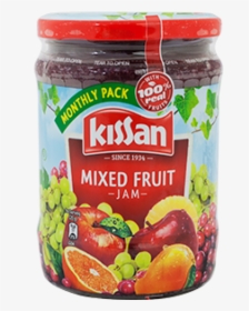 Jam Png - Kissan Mix Fruit Jam, Transparent Png, Transparent PNG