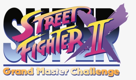 Super Street Fighter Ii X Grand Master Challenge Logo, HD Png Download, Transparent PNG