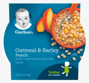 Oatmeal & Barley Peach Cereal - Gerber Breakfast Buddies, HD Png Download, Transparent PNG