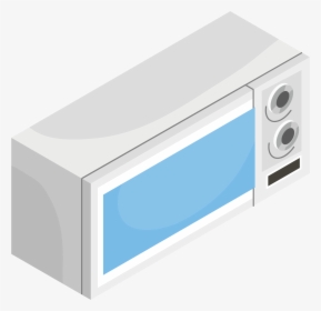 Microwave Vector Cartoon - Microwave Oven, HD Png Download, Transparent PNG