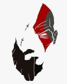 #kratos #god Of War #face #rosto @lucianoballack - God Of War Tattoo Png, Transparent Png, Transparent PNG
