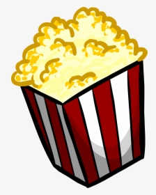 Microwave Popcorn Clip Art - Transparent Background Popcorn Clipart, HD Png Download, Transparent PNG